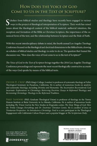 The Voice of God in the Text of Scripture