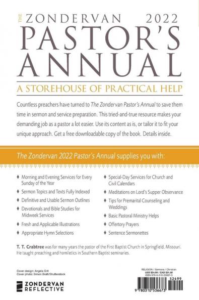 The Zondervan 2022 Pastor's Annual