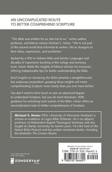 Brief Insights on Mastering the Bible