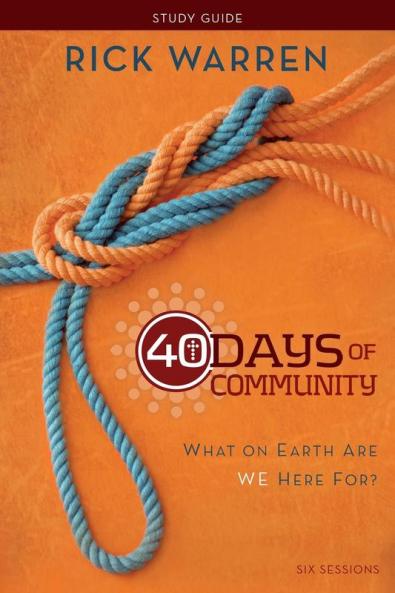 The 40 Days of Community Bible Study Guide