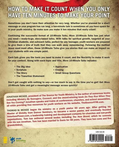 10-Minute Talks
