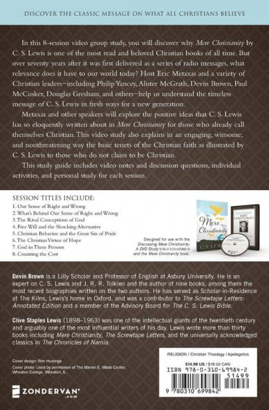 Discussing Mere Christianity Study Guide
