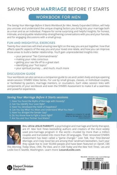 Saving Your Marriage Before It Starts Workbook for Men Updated