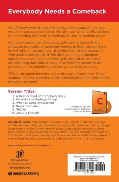 The Comeback Study Guide