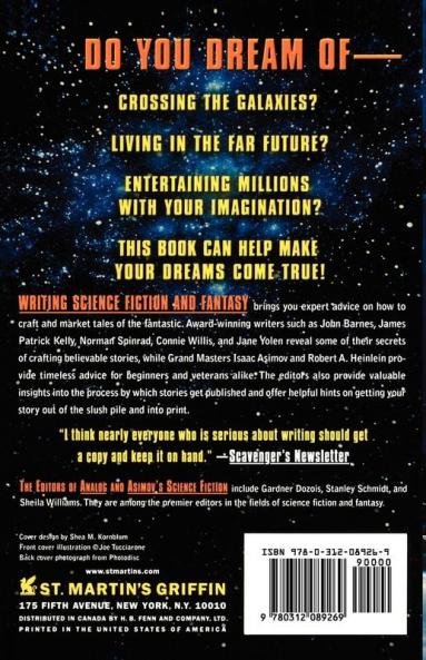 Writing Science Fiction & Fantasy: 20 Dynamic Essays by the Field's Top Professionals