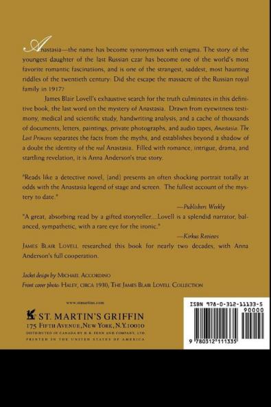 Anastasia: The Lost Princess