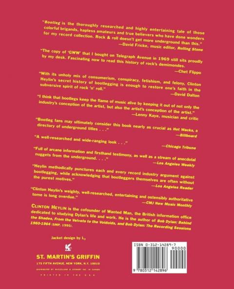 Bootleg: The Secret History of the Other Recording Industry