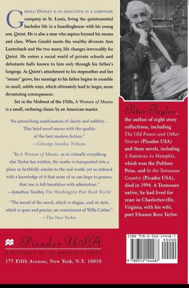A Woman of Means: A Novel