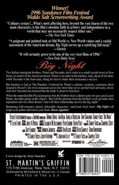 Big Night: A Novel with Recipes
