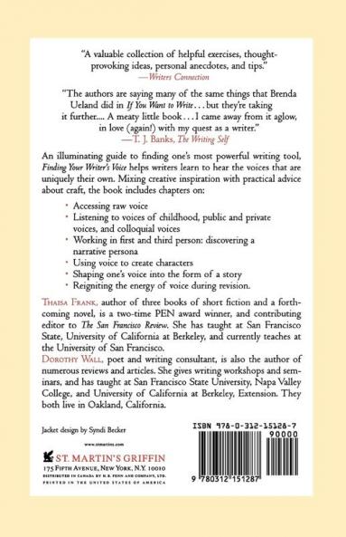 Finding Your Writer's Voice