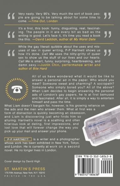 Call Me: A Novel (Stonewall Inn Editions)