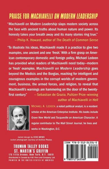 Machiavelli on Modern Leadership