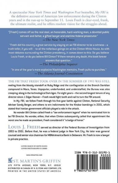 My FBI: Bringing Down the Mafia Investigating Bill Clinton and Fighting the War on Terror