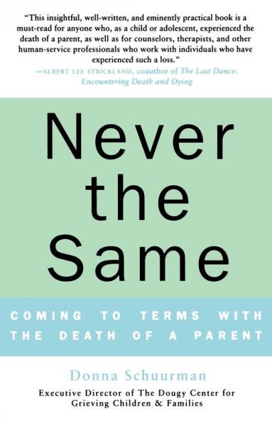 Never the Same: Coming to Terms with the Death of a Parent