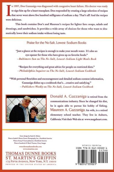 The No-Salt Lowest-Sodium Light Meals Book