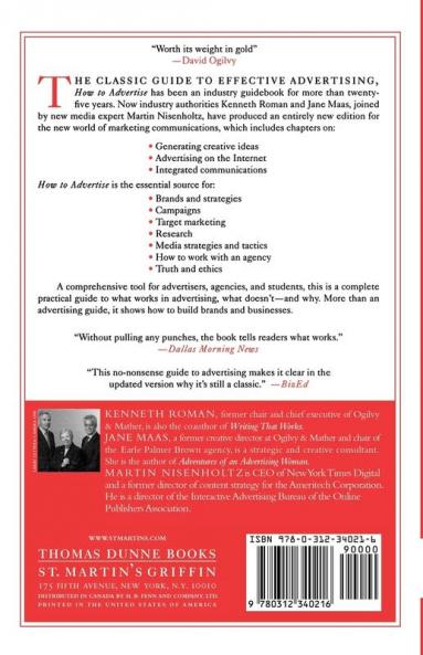 How to Advertise: Building Brands and Businesses in the New Marketing World (Completely Revised and Updated New Edition)