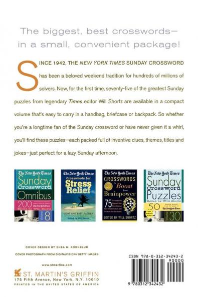 The New York Times Simply Sunday Crosswords: From the Pages of The New York Times