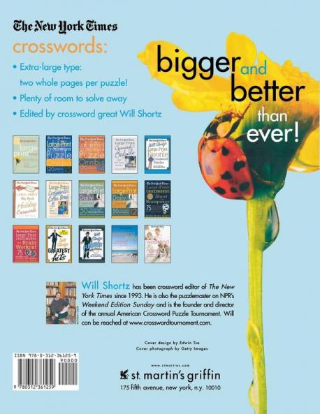 The New York Times Large-Print Crossword Puzzle Omnibus Volume 7