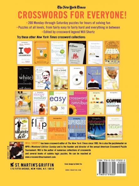 New York Times Easy to Not-So-Easy Crossword Puzzle Omnibus Volume 2