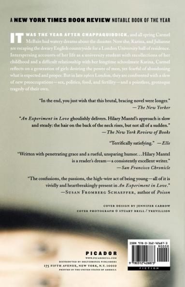 An Experiment in Love: A Novel