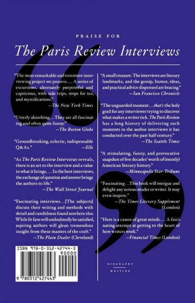Paris Review Interviews IV