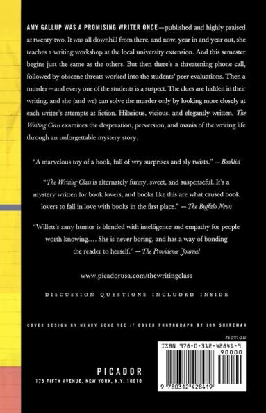 The Writing Class: A Novel: 1 (Amy Gallup 1)