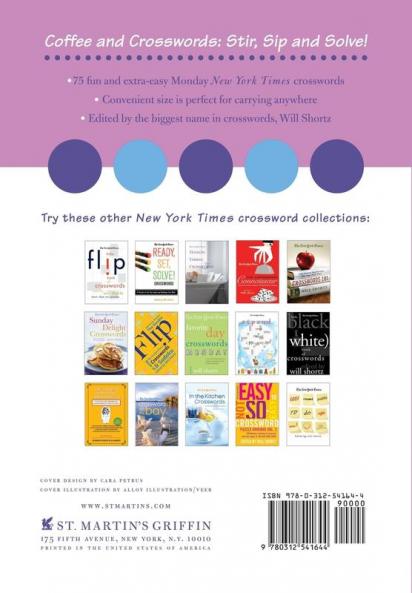 NYT COFFEE & XWORDS MOCHA MONDAY