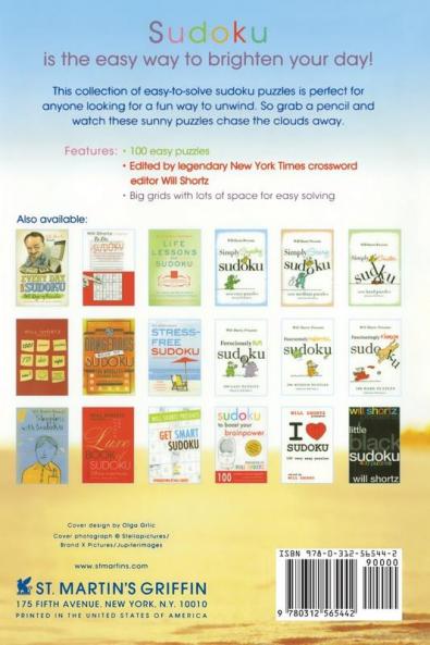 Will Shortz Presents Sunny Sudoku: 100 Wordless Crossword Puzzles