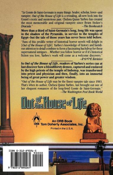 Out of the House of Life: A Novel of the Count Saint-Germain: 5 (St. Germain 5)