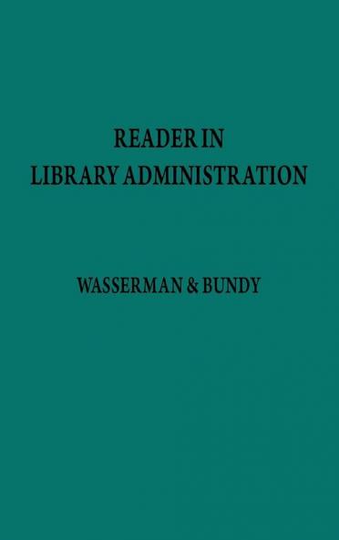 Reader in Library Administration