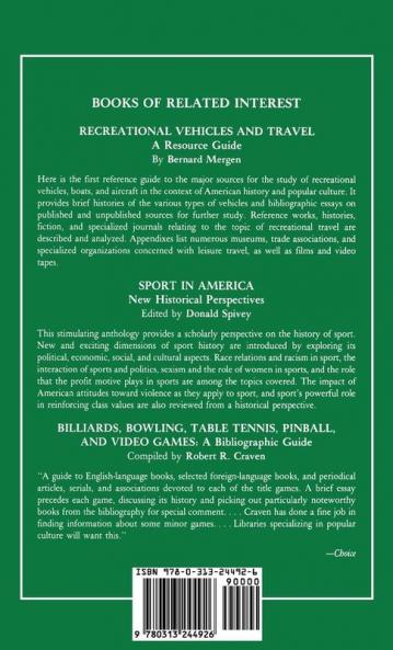 A Guide to the Literature of Tennis