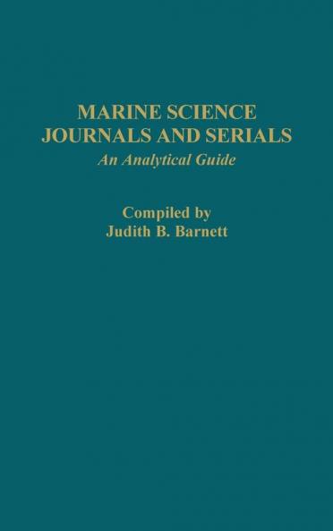 Marine Science Journals and Serials