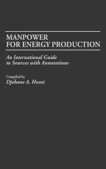 Manpower for Energy Production