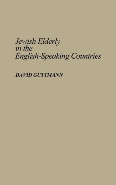 Jewish Elderly in the English-Speaking Countries