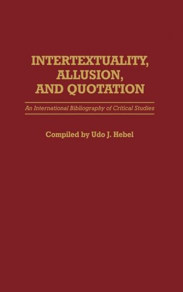 Intertextuality Allusion and Quotation
