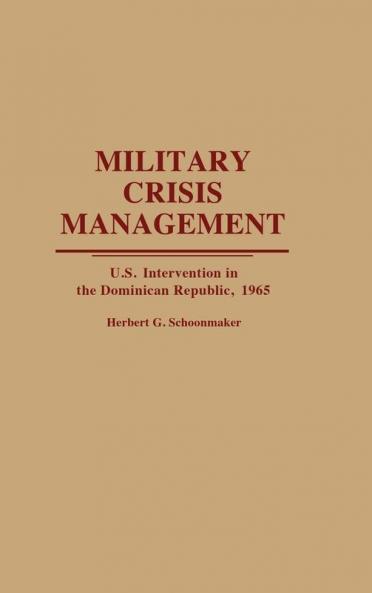 Military Crisis Management