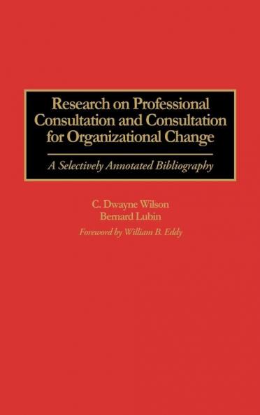 Research on Professional Consultation and Consultation for Organizational Change
