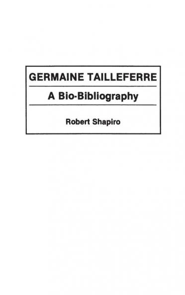 Germaine Tailleferre