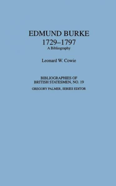Edmund Burke 1729-1797