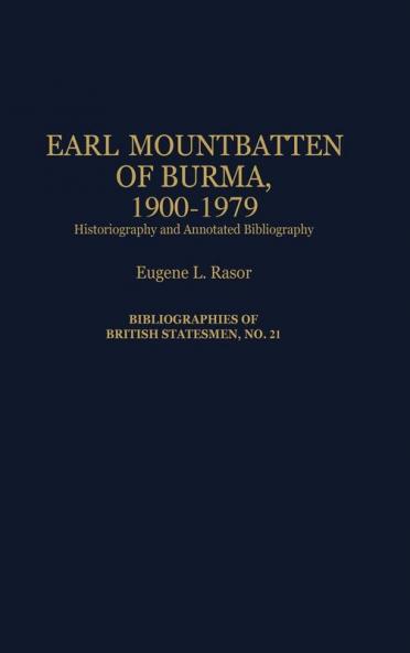 Earl Mountbatten of Burma 1900-1979