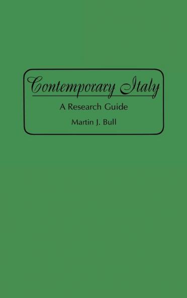 Contemporary Italy
