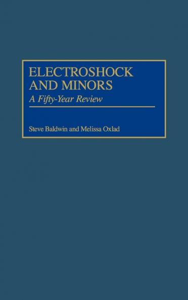 Electroshock and Minors