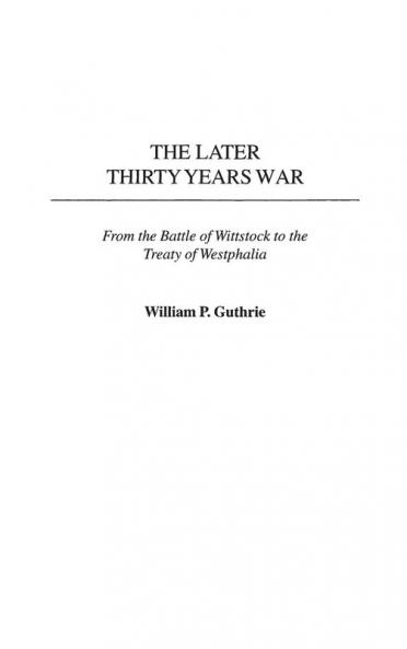 The Later Thirty Years War