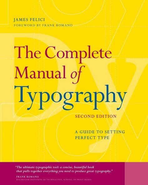 Complete Manual of Typography The