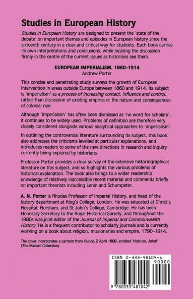European Imperialism 1860-1914
