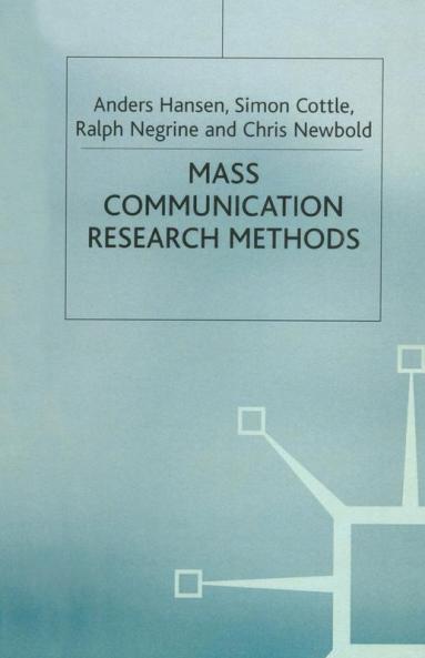 Mass Communication Research Methods