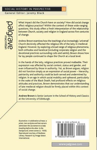 Church and Society in England 1000-1500