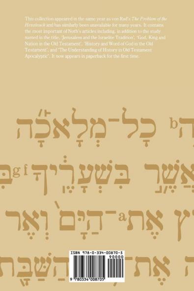 The Laws in the Pentateuch and Other Studies