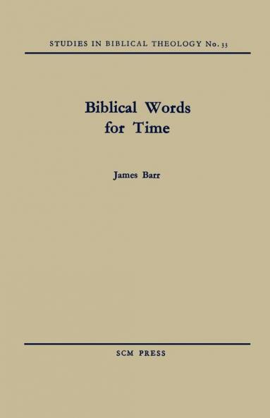 Biblical Words for Time