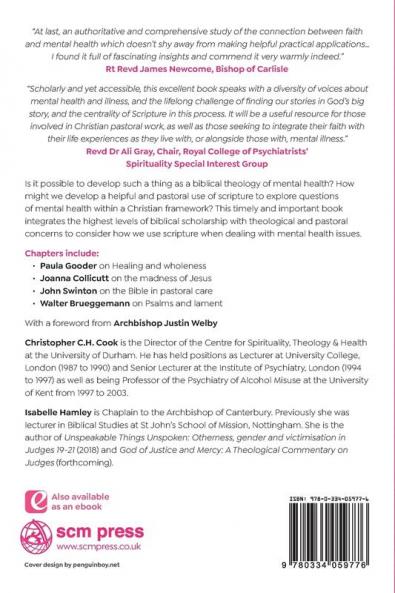 The Bible and Mental Health